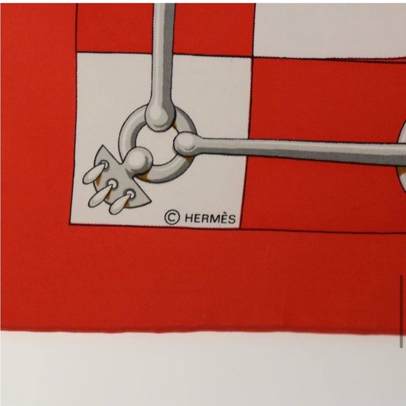 Hermes silk scarf main image 2